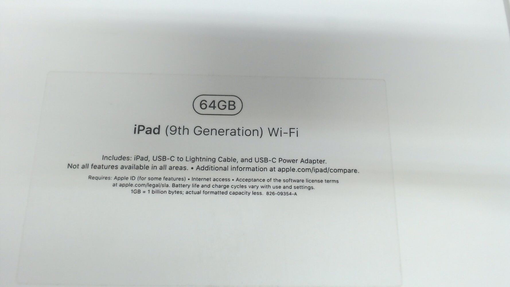 LIKE NEW! Apple IPad 64gb 9th Generation