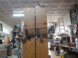 Mathews Outback Compound Bow w/hard case,  release, and extra Arrows