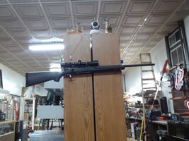Savage M-25. VERY HARD TO FIND .222 Remington Caliber. With Scope.