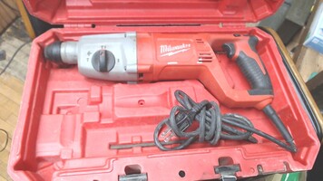 Milwaukee SDS Plus Rotary Hammer Drill, Corded w/ Case