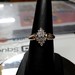 10K YG Diamond Cluster Ring Size 7