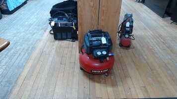 Portable Cable 6 Gallon Pancake Air Compressor