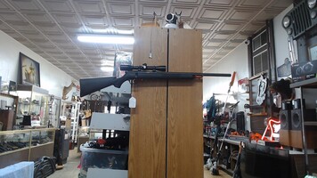 Savage Arms model: 93R17 Semi-Auto 17hmr w/ Bushnell Scope