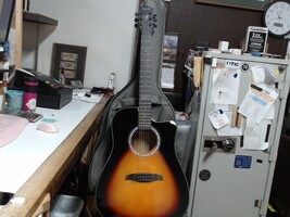 Fesley Acoustic Guitar w/ Soft Case.. Model: FD60GS