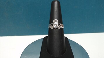 925 Claddagh Ring Size 7