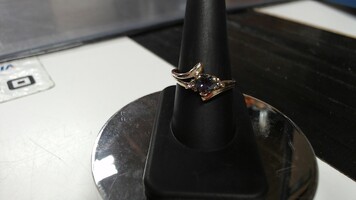 10K YG Ring Sz. 11