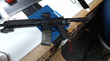 P.S.A Model: PA-15 Semi-Auto 300 BLK OUT w/ Sig Sauer Romeo Site